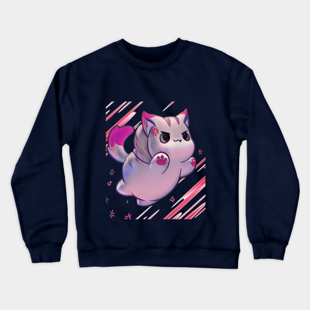 Meemeows Aphmau cat plush Crewneck Sweatshirt by Fadedstar